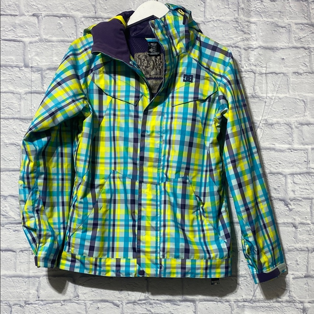 DC Plaid Jacket with Blue and Yellow